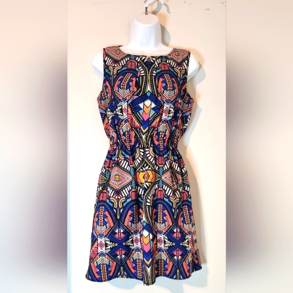 Multi-colored dress